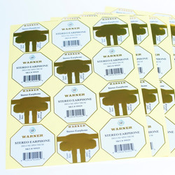 Manufacturer Customized Electrical Warning Label Printing Pet pvc pp bopp Label Sticker Roll