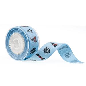 Wholesale 19mm 2 Colors Printed Grosgrain Ribbon For Cosmetic Packaging Decoration from china suppliers