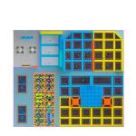 LLDPE Plastic Indoor Soft Play Centre , ROHS Approved Trampoline Jump Park