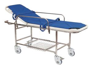 Wholesale Stainless Steel Manual Patient Transfer Trolley For Handicapped from china suppliers