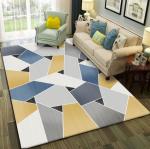 Stripping Blending Crystal Velvet Living Room Floor Carpets Modern Simple North