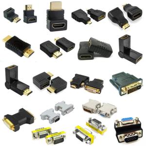 Wholesale HDMI Male to Female DVI VGA Converter Video Adapter Mixed Wholesale from china suppliers