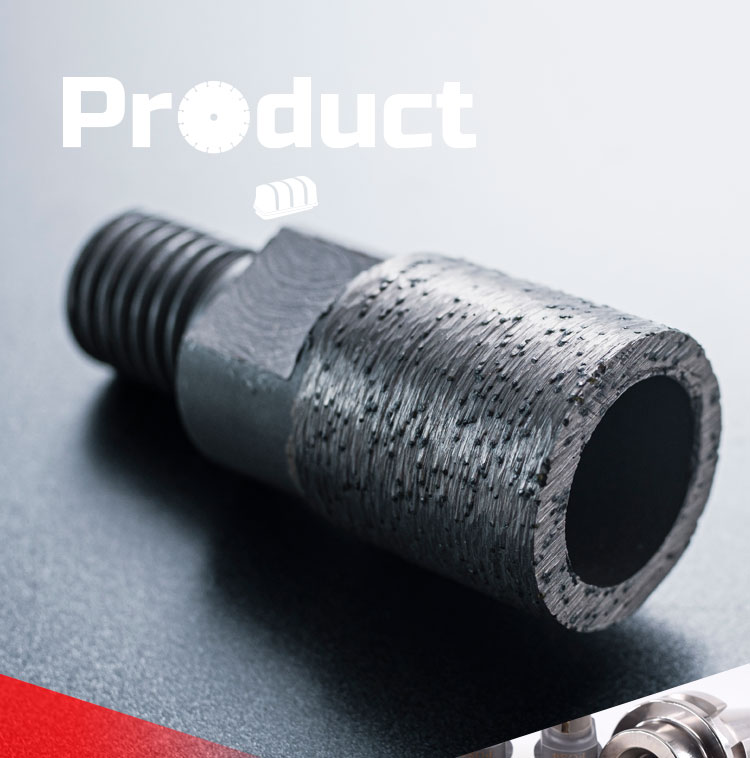 CNC Milling Machine Diamond Countersink Drill Bit for Granite Marble Stone Processing