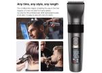 LCD Display 8W Electric Hair Trimmer , 600MAH Men Professional Hair Clippers