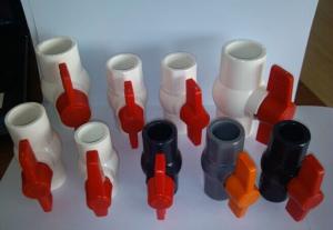 Wholesale UPVC ball valves and pipe fittings size ½, ¾, 1 ¼, 1 ½, 2”, 2 ½, 3&quot;, 4&quot; from china suppliers