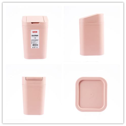 1.5L Desk Plastic Dustbin For Schools Toilet Waste Management