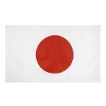 Tear Resistant 90x150cm 100D Polyester Japan National Flag