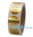 Die Cut Foil stamping, Waterproof Vinyl PVC Custom Logo Sticker Label, matte