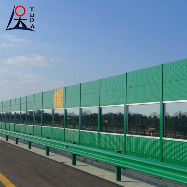 Highway Road / School Sound Barrier Panel Outdoor Sound Barrier Walls Commercial