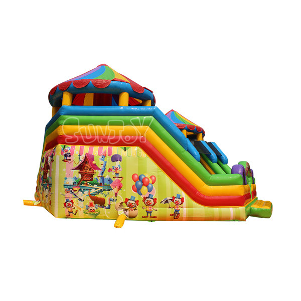 10*10*7m Inflatable Play Park Bouncy Castle Monkey Circus Playground
