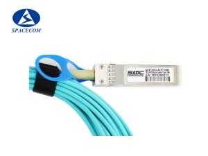 Wholesale SFP28+ To SFP28+ Active Fiber Cable 25G RoHS6 Compliant from china suppliers