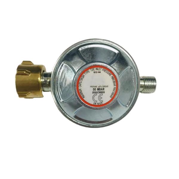 Hand Propulsion Zinc Alloy Gas Regulator for Higher Flow Rates in Colder