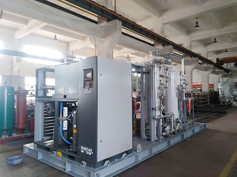 Customized Instrument And Service Air Skid For Air Delivery In Power Generation Oil And Gas And More