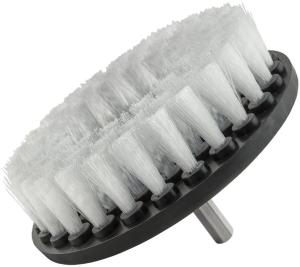 Wholesale White single cleaning drill brush, drill scrub brush for car cleaning and floor cleaning from china suppliers