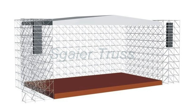 Heavy Duty 2*1m Stage Layer Truss Steel Pallet Rack