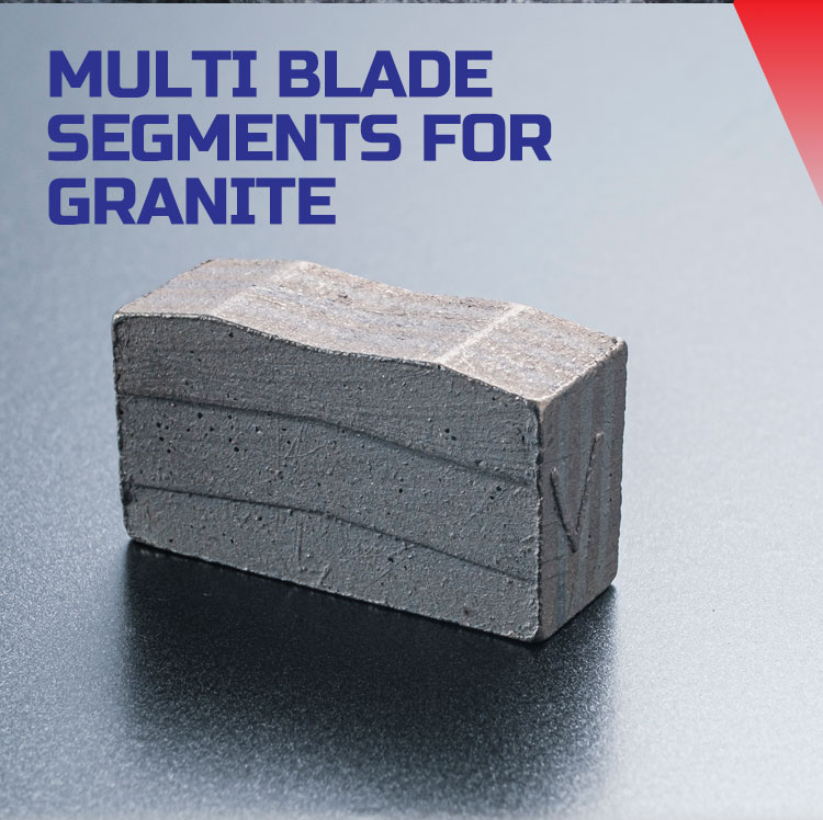 Multi Layer Diamond Segment Stone Cutting Hand Tools for Wet in Granite Marble Cutting