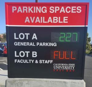 Wholesale High Brightness EN12966 P12 Full Color LED Display For Parking Lot from china suppliers