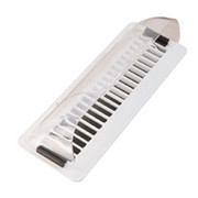 Plastic Adjustable Air Deflector Easy Install Door Mounted Deflector With Magnet