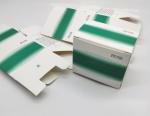 Eco Friendly Cardboard 400gsm Medicine Carton Box CMYK Printing