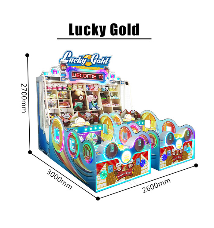 Indoor Arcade Machine Coin Operated Prize Game Machine For 4 Players