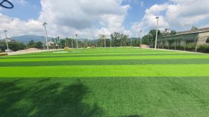 Wholesale Brasion Resistant 45mm Synthetic Football Grass Fake Soccer Turf Carpet from china suppliers