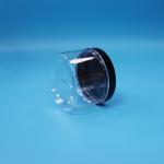 Clear Round Mouth Shape PET Plastic Jar For Black Tea Seed Toy Gift Candy Cooike