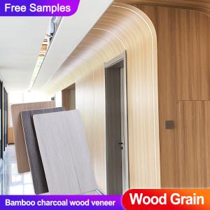 Wholesale Factory Direct Sales Bamboo Charcoal Wood Veneer Bamboo Wood Fiber TV Background Wall from china suppliers