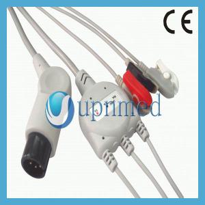 Wholesale patient monitor 3 lead ECG Cable with leadwires from china suppliers