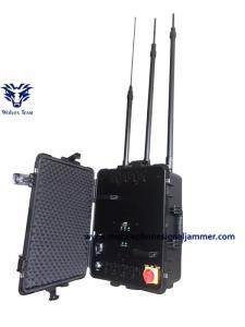 Wholesale WIFI 5.8G GPS Military Prison Cell Phone Signal Jammer 50-1500m Range Long Lifespan from china suppliers