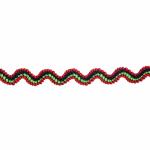 50 Yards/cardboard Multi Colored Ribbon Rick Rack Braid
