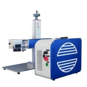 Wholesale 220VAC 30w 1064nm Fiber Laser CNC Marking Machine For Metal from china suppliers