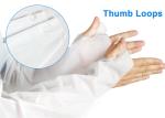 Waterproof Medical Disposable Denta CPE Isolation Gown with Sleeves