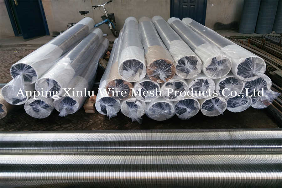 95 Bar Continuous Slot Sand Control Screens Vee Wire For Water Well