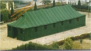 Wholesale 5x40m Galvanized Steel Waterproof Canvas Military Camping Big Army Tent from china suppliers