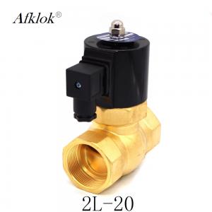 Wholesale Hot Water Steam Solenoid Valve 3/4 220V AC Medium Temperature Durable from china suppliers