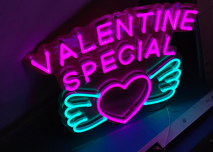 Valentine special custom neon sign Super Bright Neon Flexible Lights for lover Couples