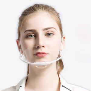 Wholesale Fog Proof Ergonomic ABS PET Transparent Mouth Cover from china suppliers