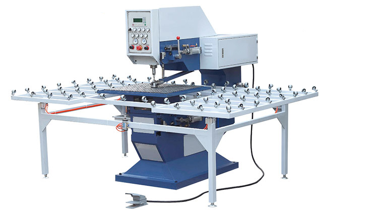 New design automatic glass hole drilling machine for flat glass