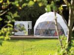 Ready To Ship 5m Geodesic Dome Winter Igloo Glamping Dome House