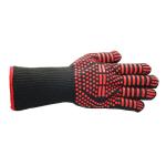 Silicone Aramid 33cm Baking Oven Heat Protection Gloves 270g/Pair
