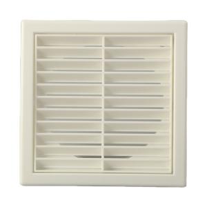 Wholesale White 100/125/150mm Ventilation Plastic Eggcrate Grille for Wall Fan Installation from china suppliers