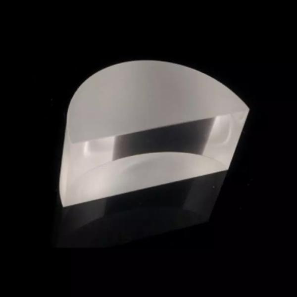 Anti Reflective AR Coatings Optical Glass Half Rod Cylinder Lenses Cylindrical