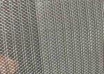 Crimped Facade Cladding Decorative Woven Metal Mesh Black