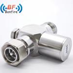 4.3-10 Female to Male RF Surge Protector 698-3800MHz Square Jack Plug Gas Tube