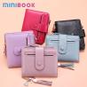Buy cheap PU Leather Lady Purse ID Window Card Sleeve Wallet Bifold Short Wallet with from wholesalers
