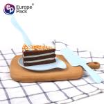 11pcs/Bag Disposable Cake Tableware Sets Plastic Plate Fork Knife Birthday Party
