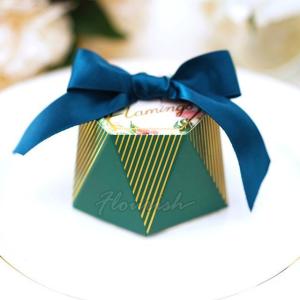 Wholesale Custom Candy Chocolate Gift Paper Packaging Box Hot Foil Gold Stamping For Wedding Festival from china suppliers