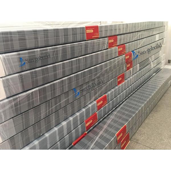 Black Color 5.2inch PVC Rain Gutter Malaysia/Philippines/Kenya