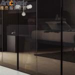 Customize Size Wooden Hinge Door Bedroom Wardrobe Design for European Market in