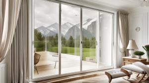 Wholesale 2.0mm Modern Aluminium Sliding Glass Doors Anodized Surface Finishing from china suppliers